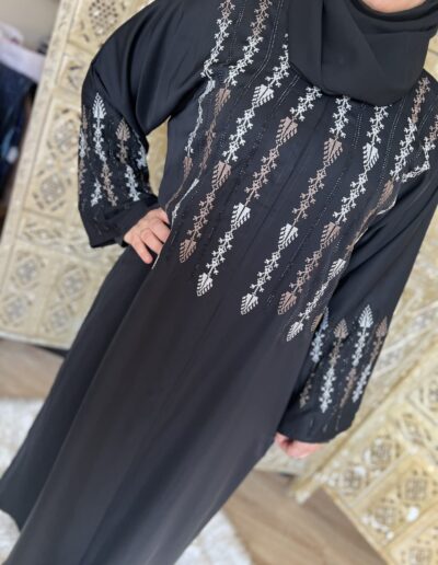 abaya léopard