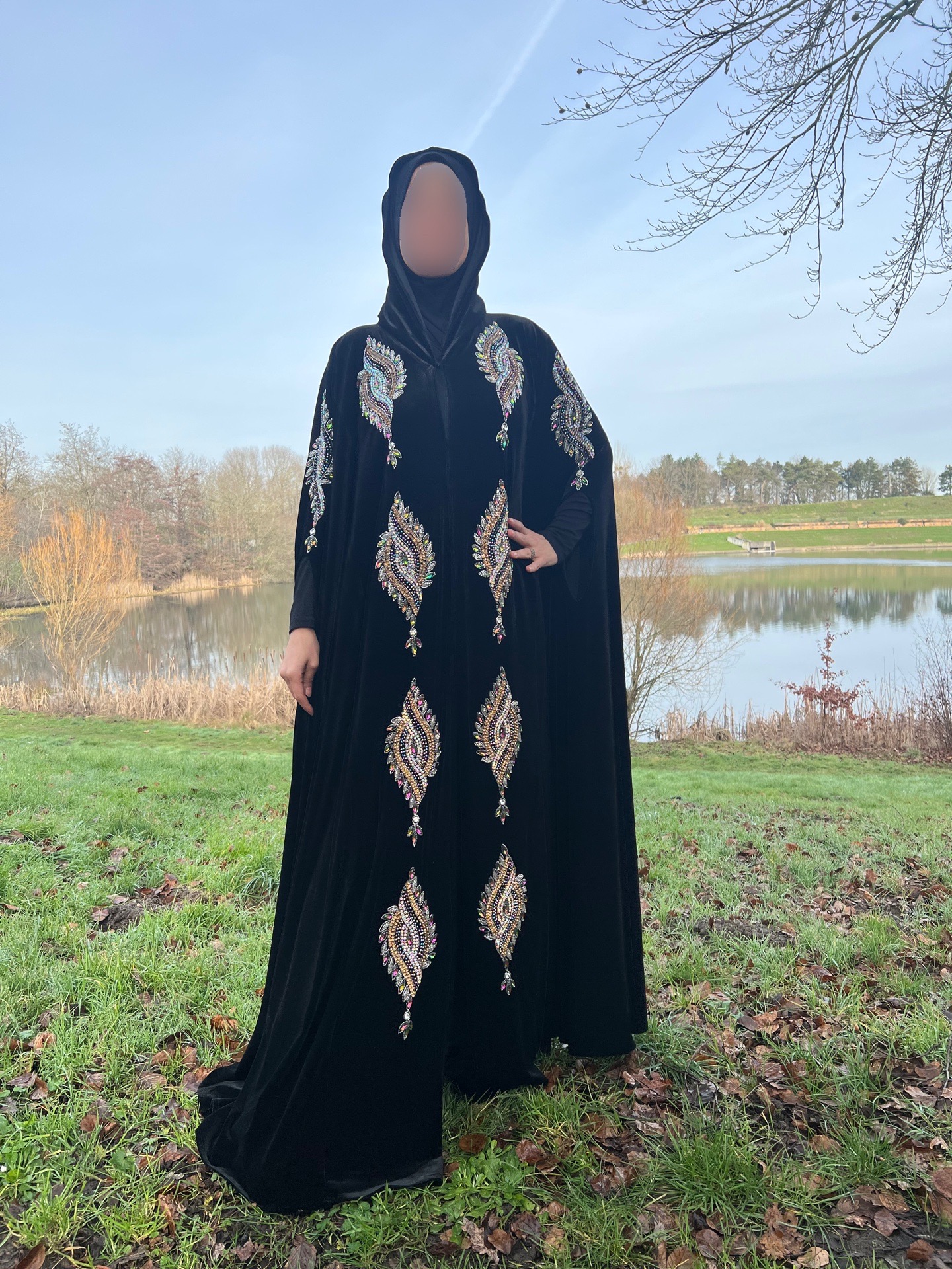 abaya cape touria