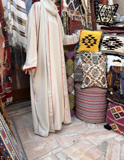 abaya velours mayssan