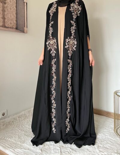 cape abaya kimono nidha