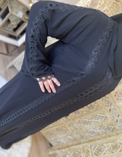 abaya velours fatima