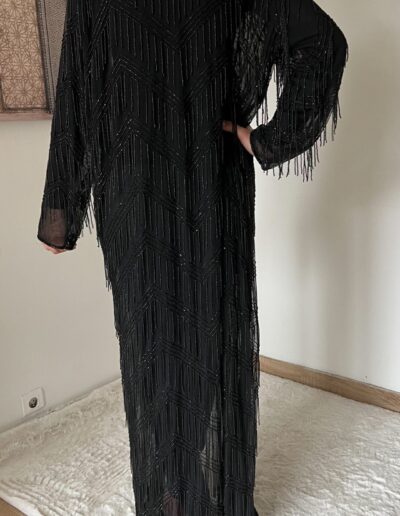 kimono gilet perle