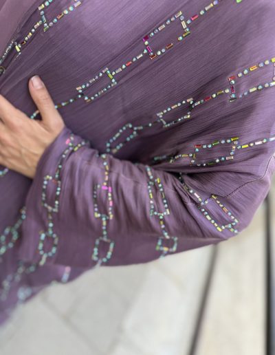 cape abaya khalijia doré